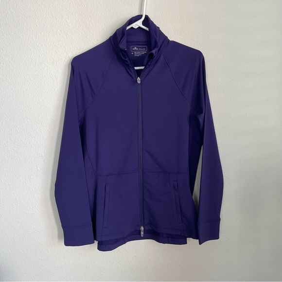 Peter Miller Front Zip Stretch Golf Jacket - Picture 2 of 6